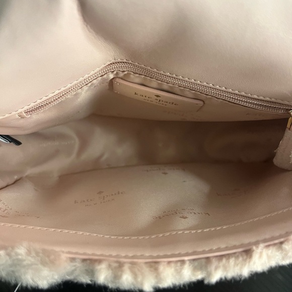 NWT Kate Spade Blush Quilted Shoulder Bag with Gold - Picture 8 of 8